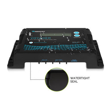New Edition Voyager 10A PWM Waterproof Solar Charge Controller 