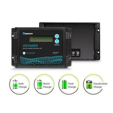 New Edition Voyager 10A PWM Waterproof Solar Charge Controller 