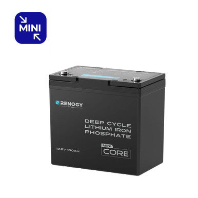 Core Mini - 12.8V 100Ah Lithium Iron Phosphate Battery