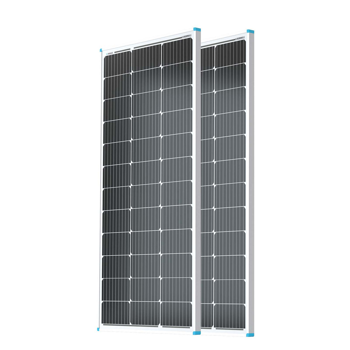 Panneau solaire monocristallin 100 watts 12 volts (conception compacte)