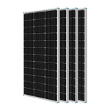 Panneau solaire monocristallin 100 watts 12 volts (conception compacte)