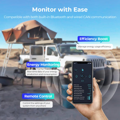 dc to dc battery charger 12v can monitor with ease