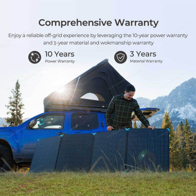 Renogy 400W Lightweight Portable Mono Solar Panel Suitcase