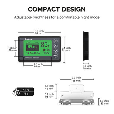 Renogy 500A Battery Monitor