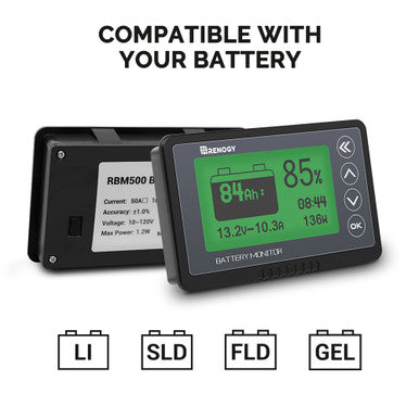 Renogy 500A Battery Monitor