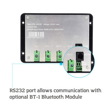 Adventurer Li 30A PWM Charge Controller