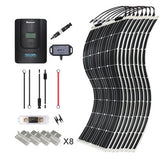 800 Watt 12/24 Volt Solar Premium Kit