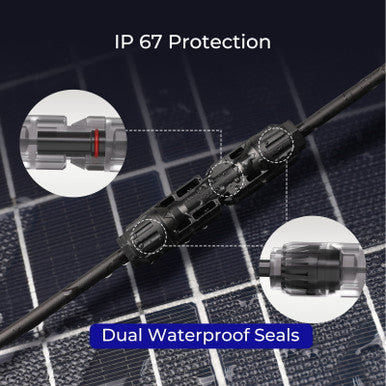 Solar Connectors Y Branch Parallel Adapter Cable